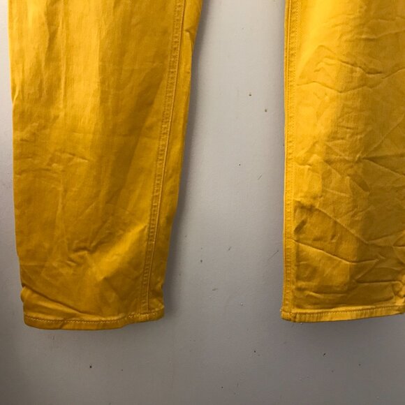 Women's Express Mustard Yellow Pants - Size 18L - Picture 7 of 7